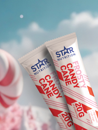 Star Nutrition Proteinbar
Frosty Candy
Cane